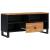 Dulap TV, 100x33x46 cm, lemn masiv de acacia&lemn prelucrat GartenMobel Dekor