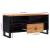 Dulap TV, 100x33x46 cm, lemn masiv de acacia&lemn prelucrat GartenMobel Dekor