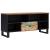 Dulap TV, 100x33x46 cm, lemn masiv reciclat&lemn prelucrat GartenMobel Dekor
