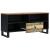 Dulap TV, 100x33x46 cm, lemn masiv reciclat&lemn prelucrat GartenMobel Dekor