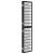 Paravan pliabil cu 4 panouri, stil japonez, negru, 160x170 cm  GartenMobel Dekor