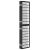 Paravan pliabil cu 6 panouri, stil japonez, negru, 240x170 cm GartenMobel Dekor