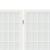 Paravan pliabil cu 5 panouri, stil japonez, alb, 200x170 cm GartenMobel Dekor