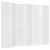 Paravan pliabil cu 6 panouri, stil japonez, alb, 240x170 cm GartenMobel Dekor