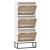 Pantofar, alb, 52x25x120 cm, lemn prelucrat GartenMobel Dekor