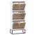 Pantofar, alb, 52x25x120 cm, lemn prelucrat GartenMobel Dekor