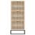 Pantofar, alb, 52x25x120 cm, lemn prelucrat GartenMobel Dekor