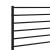 Tăblie de pat metalică, negru, 150 cm GartenMobel Dekor