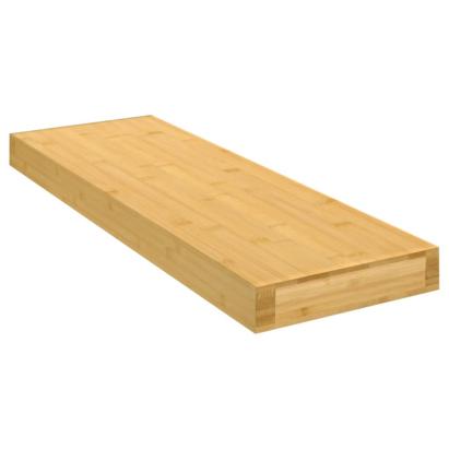 Raft de perete, 80x20x4 cm, bambus GartenMobel Dekor
