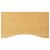 Blat de birou, 100x60x4 cm, bambus GartenMobel Dekor