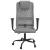 Scaun birou reglabil în înălțime, gri, piele artificială/plasă GartenMobel Dekor