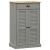 Dulap de pantofi VIGO, gri, 60x35x96 cm, lemn masiv de pin GartenMobel Dekor