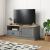 Comodă TV VIGO, gri, 106x40x40 cm, lemn masiv de pin GartenMobel Dekor