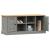 Bancă de pantofi VIGO, gri, 106x35x45 cm, lemn masiv de pin GartenMobel Dekor