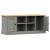 Bancă de pantofi VIGO, gri, 106x35x45 cm, lemn masiv de pin GartenMobel Dekor