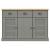 Servantă cu sertare VIGO, gri, 113x40x75 cm, lemn masiv de pin GartenMobel Dekor