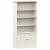 Bibliotecă „VIGO”, alb, 85x35x170 cm, lemn masiv de pin GartenMobel Dekor