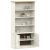Bibliotecă „VIGO”, alb, 85x35x170 cm, lemn masiv de pin GartenMobel Dekor