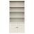 Bibliotecă „VIGO”, alb, 85x35x170 cm, lemn masiv de pin GartenMobel Dekor