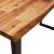 Consolă cu margini naturale, 110x35x80 cm, lemn masiv de acacia GartenMobel Dekor