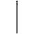 Tăblie de pat metalică, negru, 100 cm GartenMobel Dekor