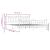 Cadru de pat metalic cu tăblie de cap/picioare, alb, 193x203 cm GartenMobel Dekor