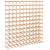 Raft de vin pentru 120 sticle 112,5x23x123,5 cm lemn masiv pin GartenMobel Dekor
