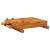 Blat pentru banc de lucru cu menghină, 52x44x9,5 cm lemn acacia GartenMobel Dekor