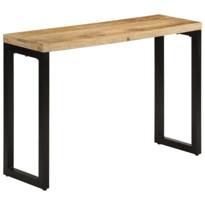 Masă consolă, 110x35x76 cm, lemn masiv de mango brut GartenMobel Dekor