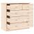 Comodă cu sertare ALTA, 77x35x73 cm, lemn masiv de pin GartenMobel Dekor
