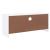Dulap TV cu sertare „ALTA” alb, 100x35x41 cm, lemn masiv de pin GartenMobel Dekor