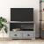 Comodă TV cu 2 sertare „BODO” gri 91x43x56 cm lemn masiv de pin GartenMobel Dekor