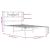 Cadru de pat din metal cu tăblie, alb, 107x203 cm GartenMobel Dekor