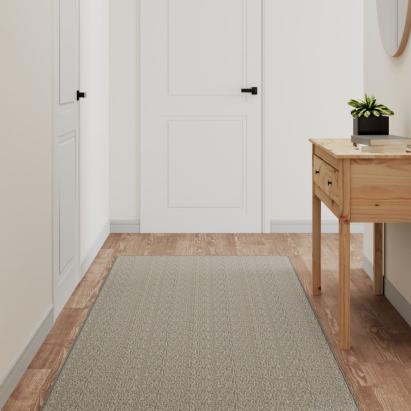 Covor traversă aspect sisal, gri taupe, 80x300 cm GartenMobel Dekor