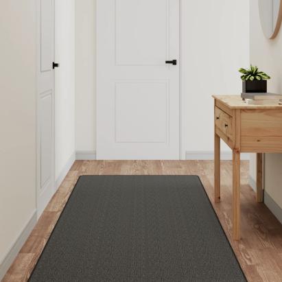Covor traversă aspect sisal, antracit, 80x300 cm GartenMobel Dekor