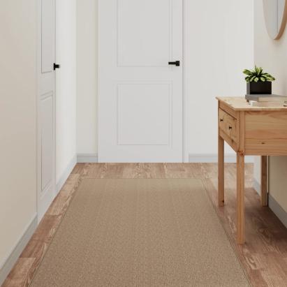 Covor traversă aspect sisal, nisipiu, 80x150 cm GartenMobel Dekor