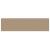 Covor traversă aspect sisal, nisipiu, 80x300 cm GartenMobel Dekor