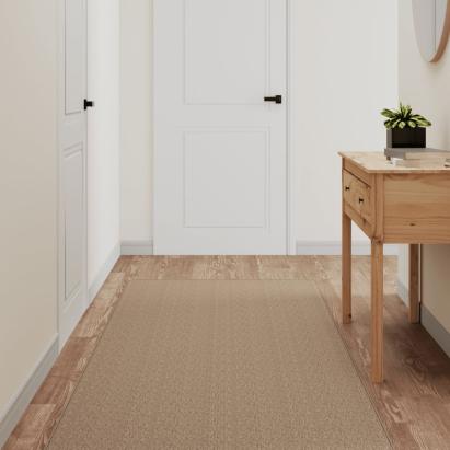 Covor traversă aspect sisal, nisipiu, 80x400 cm GartenMobel Dekor