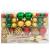 Set globuri de Crăciun 112 buc., roșu/verde/auriu, polistiren GartenMobel Dekor