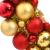 Coroană de Crăciun, roși și auriu, 45 cm, polistiren GartenMobel Dekor