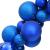 Ghirlandă de Crăciun cu globuri, albastru, 175 cm, polistiren GartenMobel Dekor