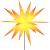 Lumină de Crăciun cu LED/țăruș de sol, galben, 57 cm, pliabilă GartenMobel Dekor