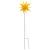 Lumini de Crăciun cu vârfuri LED 3 buc. galben 35 cm pliabil GartenMobel Dekor