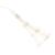 Lumini stelare de Crăciun 140 LED-uri, 4 buc., alb cald, 17 cm GartenMobel Dekor