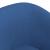 Fotoliu tip cuvă cu taburet, albastru, material textil GartenMobel Dekor