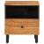 Noptiere, 2 buc., 40x33x46 cm, lemn masiv de acacia GartenMobel Dekor