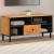 Dulap TV, 100x33x46 cm, lemn masiv de acacia GartenMobel Dekor