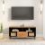 Dulap TV, 100x33x46 cm, lemn masiv de acacia GartenMobel Dekor