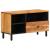 Dulap TV, 80x33x46 cm, lemn masiv de acacia GartenMobel Dekor