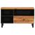 Dulap TV, 80x33x46 cm, lemn masiv de acacia GartenMobel Dekor